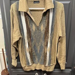 Vintage zip up sweater